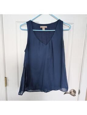 Banana Republic Women's Navy and Blue Blous